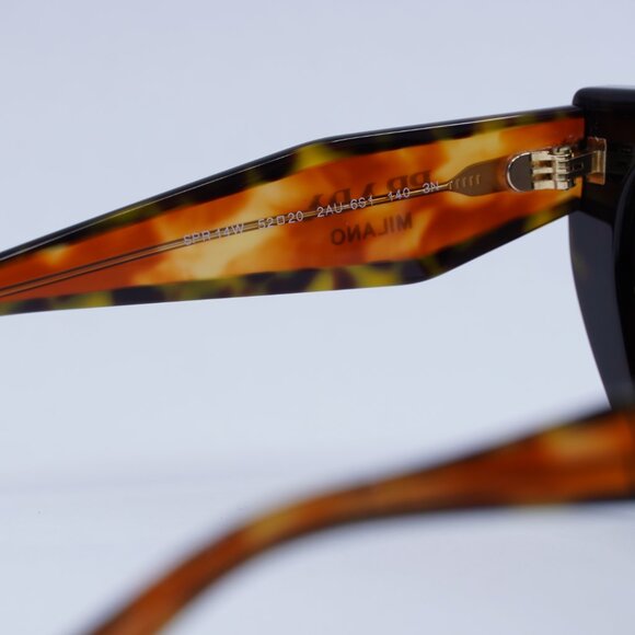 ?️ New Prada PR14WS 2AU6S1 Sunglasses - Havana Frame, Brown Gradient Lenses main image 10
